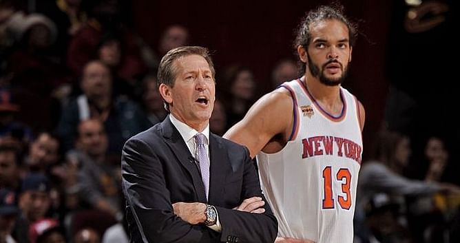 Knicks' Joakim Noah and Jeff Hornacek get involved in physical confrontation at practice
