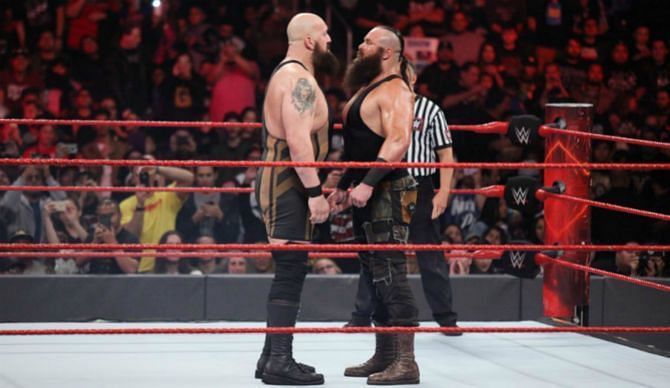 Big Show vs Braun Strowman, The past vs The future