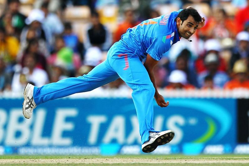 Image result for mohammed shami odi bowling