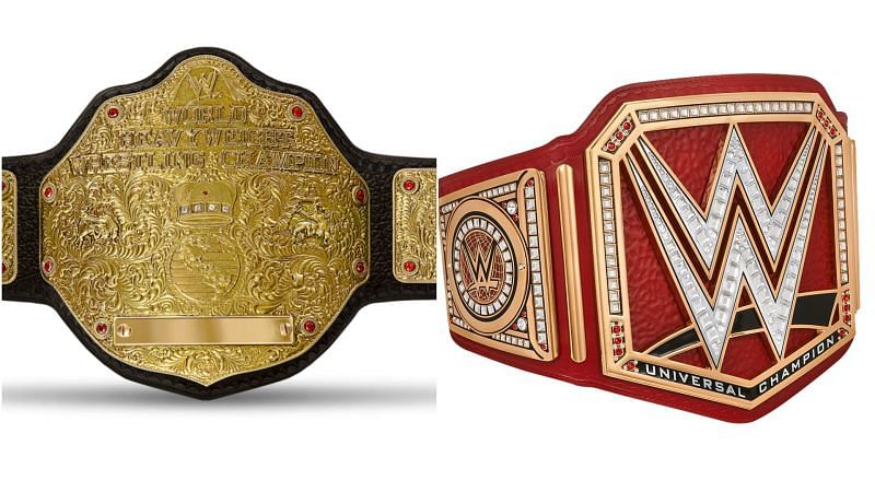 Universal Championship replaced the World Heavyweight Championship belt