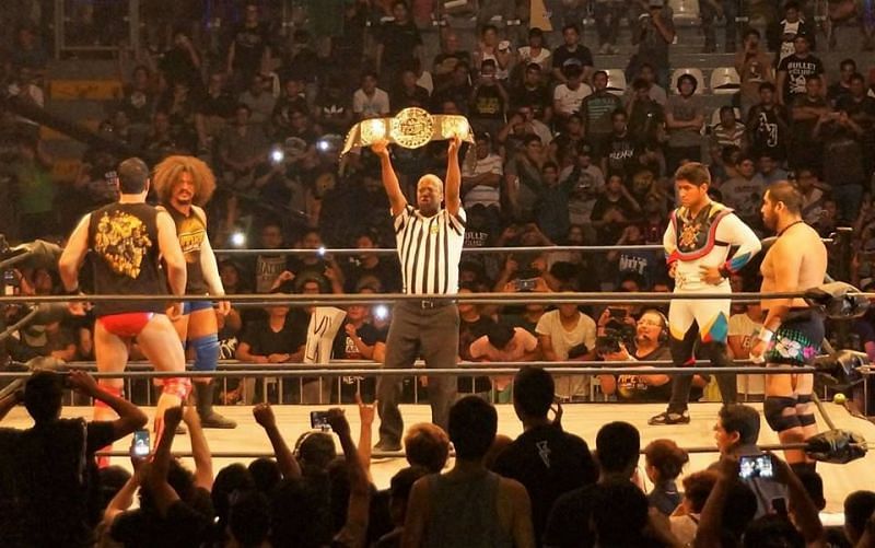 Mansilla in the main event of the first show of Empire along with Alberto El Patron, Carlito and the Chilean Ariki Toa. The winner would be crowned as the first Imperial Champion.