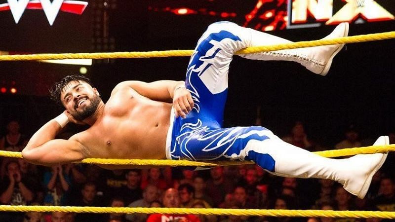 The current NXT champion Cien Almas