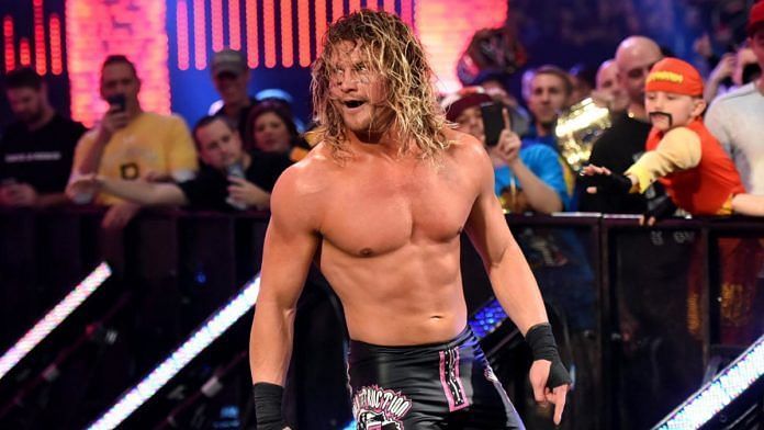 Dolph Ziggler on the stage