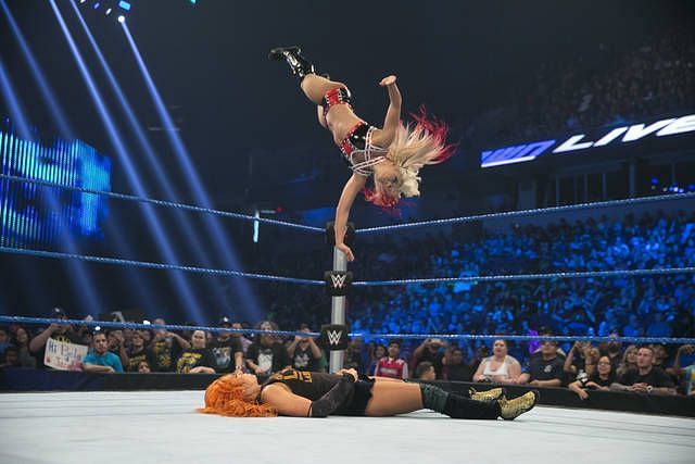 Alexa executes Twisted Bliss on Becky Lynch