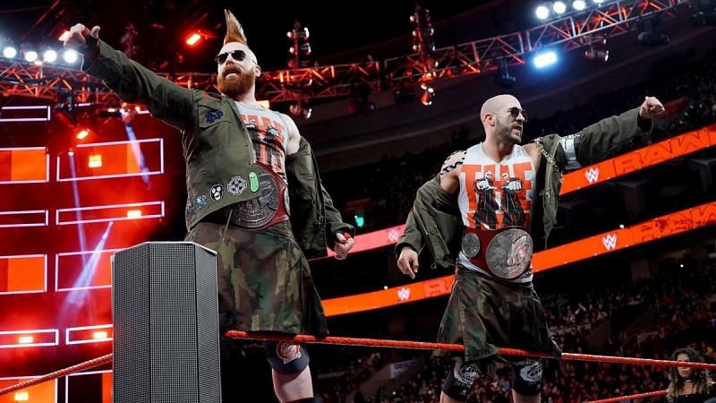 The Bar will defend the Raw Tag Titles against the Titus Worldwide 