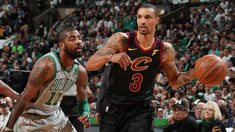 George Hill going up against Kyrie Irving