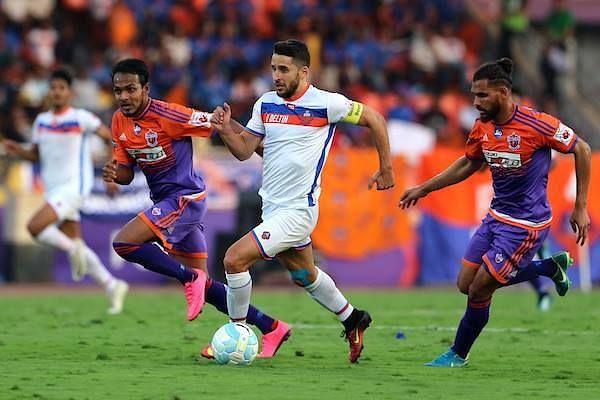 FC Goa has 21 points from their fifteen matches in the season.