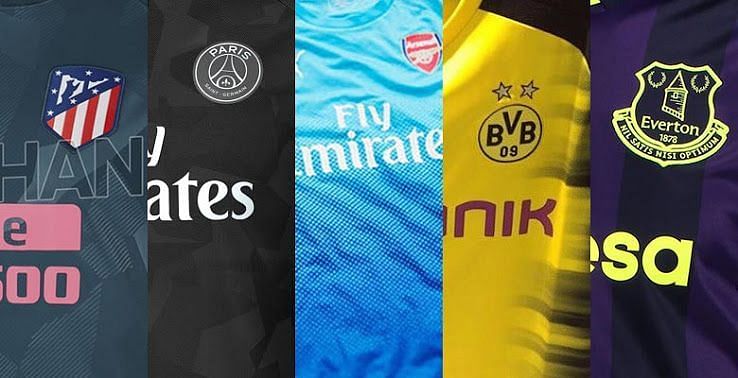 Top 10 kit-suppliers deals in football