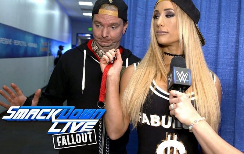 Carmella and James Ellsworth keep in touch till date