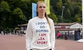 Winter Olympics 2018: Russian athlete Nadezhda Sergeeva who wore anti-doping shirt fails drug test