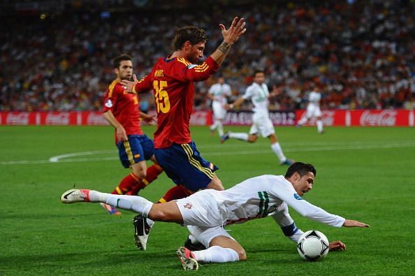 Portugal v Spain - UEFA EURO 2012 Semi Final