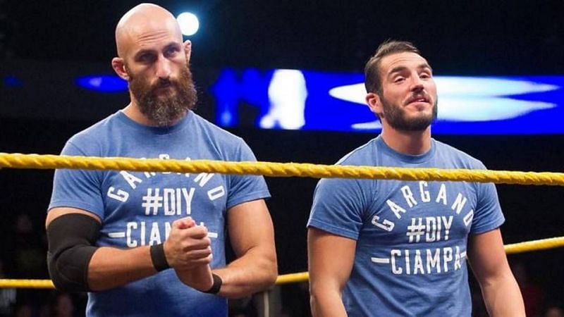 Former teammates and Now bitter Rivals, Johnny Gargano and Tommaso Ciampa.