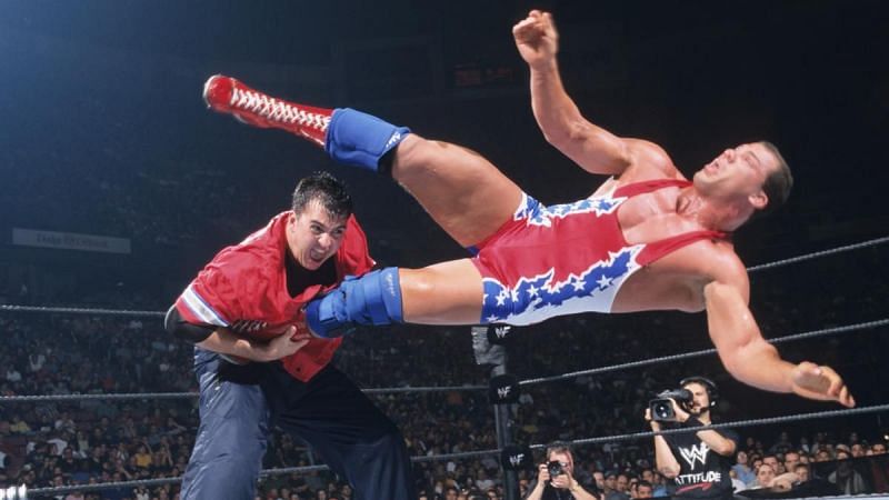 Angle and Shane McMahon weren&#039;t always friendly Authority figures
