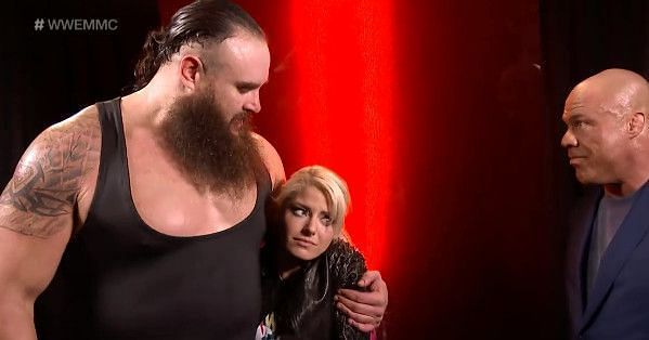 Image result for mixed match challenge braun strowman and alexa bliss