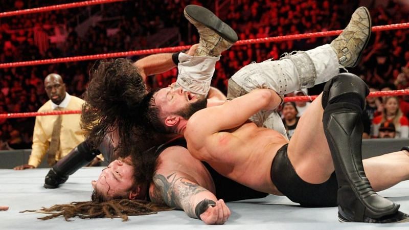 Poor Bray Wyatt, The Eater of Pins now has to take two pins simultaneously 