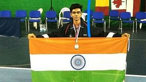 India's Manav Vikash Thakkar wins silver medal at the ITTF World Junior Circuit Finals