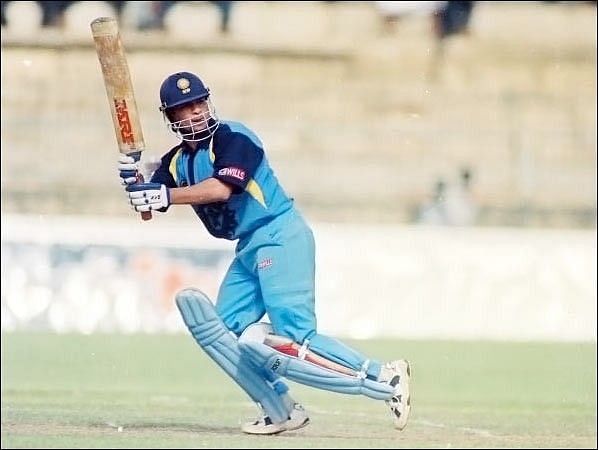 The captaincy stints were some of formidable times in Tendulkar&#039;s career. Image Credit: Pinterest