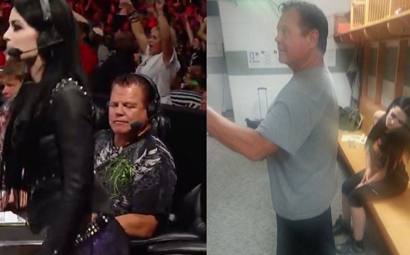 Paige &amp; Jerry Lawler recreate funny photo nearly four years after it first got out