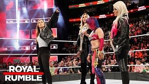 Charting the WrestleMania showdown between Auska & Ronda Rousey