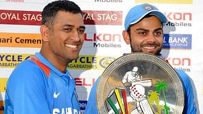 3 times Virat Kohli shared trophies with other Indian captains