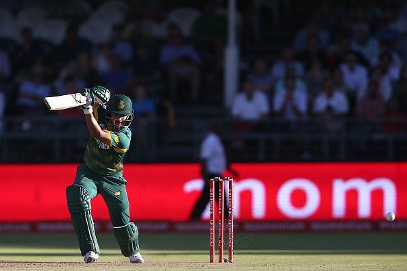 Duminy, who was the South African skipper for the day, returned to the pavilion after adding just 3 runs