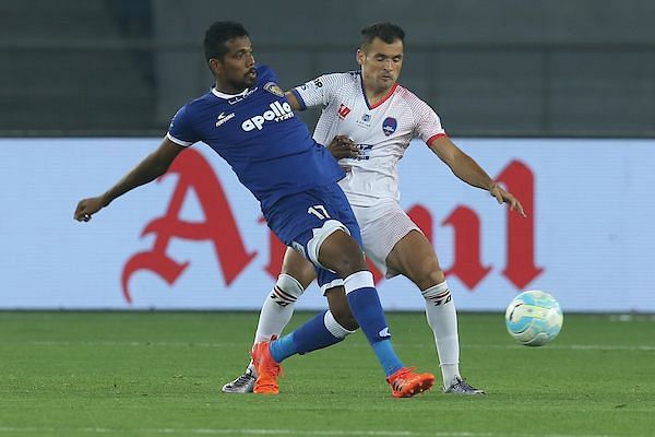 Chennaiyin were concerned. Their captain and key defender Henrique Sereno was sent off in the last game 