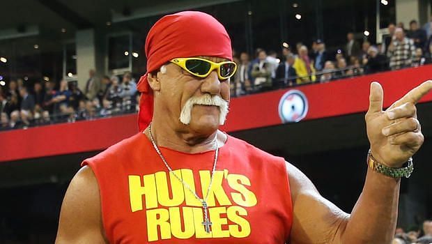 WWE Hall of Famer Hulk Hogan , released from WWE in 2015.