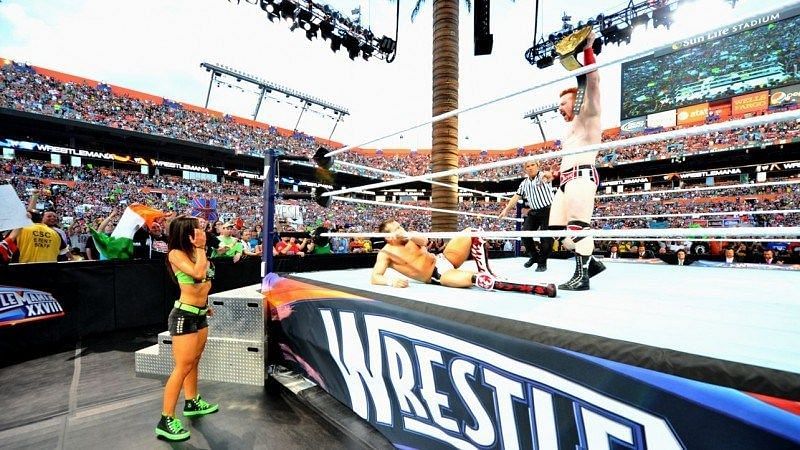 Not the right match to start Wrestlemania.