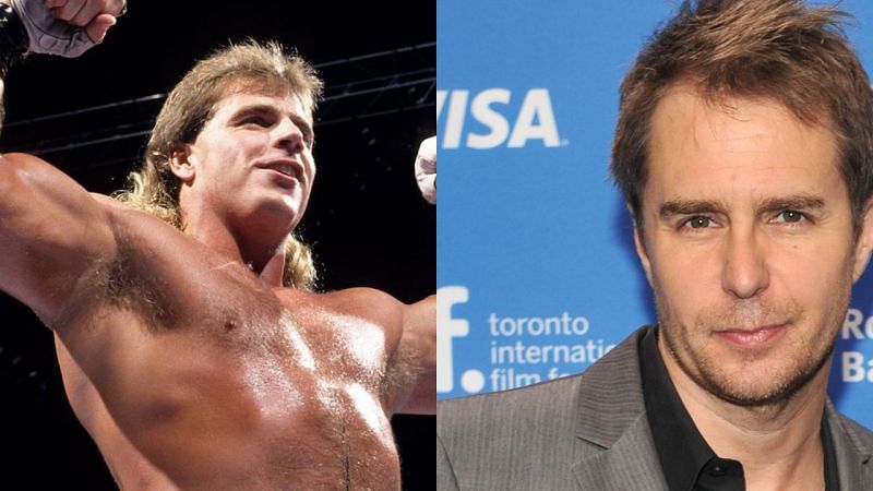 Shawn Michaels portrayed by Sam Rockwell