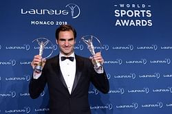 Video: When 'Sherlock' stole Roger Federer’s Laureus trophy