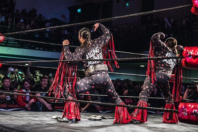 Enhe Young Bucks have called out another WWE tag team