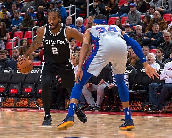 San Antonio Spurs v Detroit Pistons