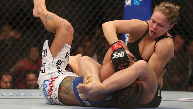 Rousey&#039;s grappling skills should translate into pro-wrestling well