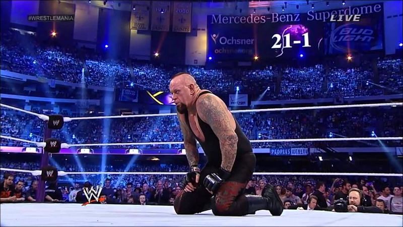 Brock Lesnar conquered the undefeated streak of the Undertaker