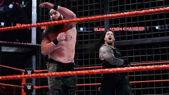 Roman Reigns won the Elimination Chamber match 