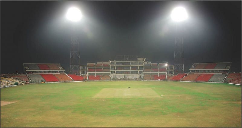 The first ever double hundred in ODI cricket was made at this venue
