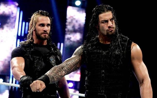 Roman Reigns &amp; Seth Rollins headlined the event in a 2-on-3 Handicap Match