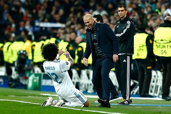 Real Madrid v Paris Saint-Germain - UEFA Champions League Round of 16: First Leg