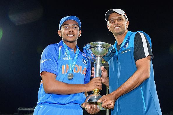 Prithvi Shaw led India U19 team to the World Cup earlier this month