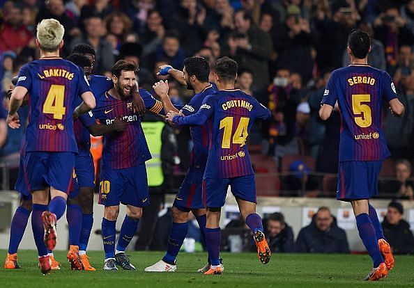 Barcelona continued their dominance at the top of the table
