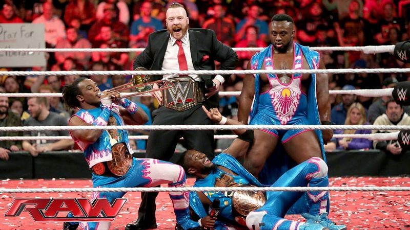 The New Day celebrated Sheamus&#039;s cash in victory, could they celebrate their own?