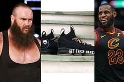 Basketball/WWE News: WWE superstar Braun Strowman gets a custom pair of LeBron 15's