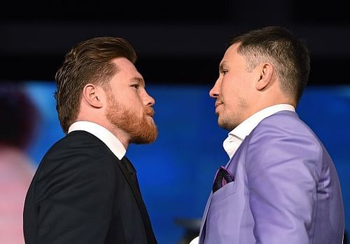 Canelo Alvarez v Gennady Golovkin Press Conference - Los Angeles