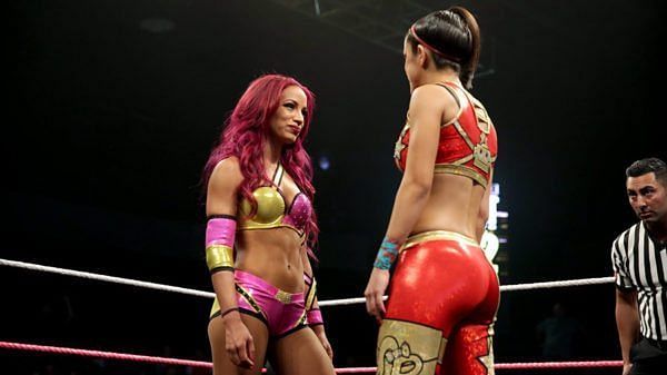 Image result for wwe sasha banks vs bayley