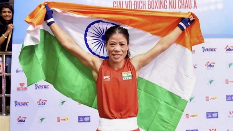 A lot of hopes will be pinned on Mary Kom.