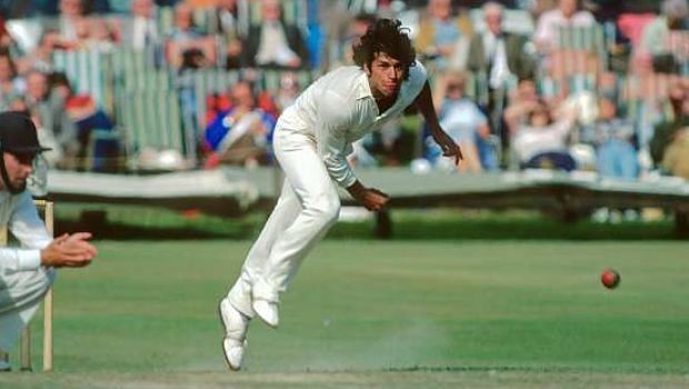 Image result for imran khan bowling