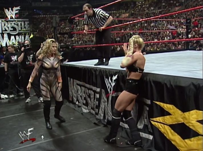 Tori was unable to defeat Sable in her debut match at WrestleMania XV