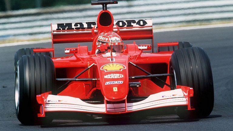 Schumacher created history with Ferrari