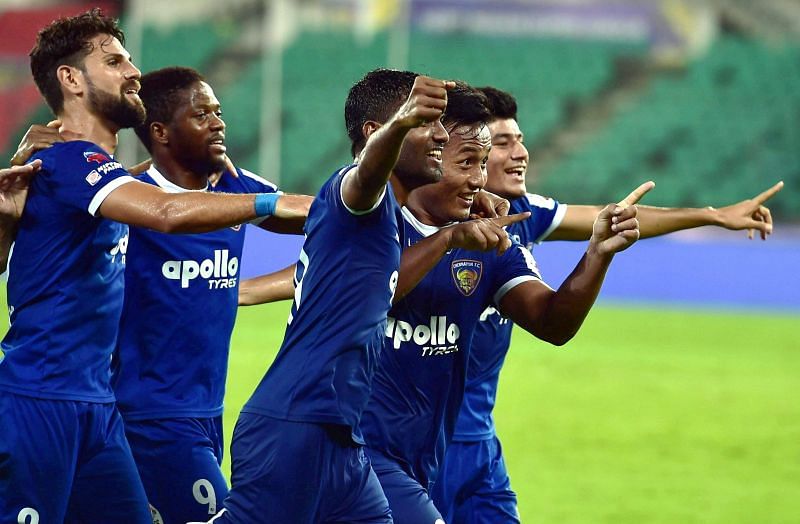 beating FC Goa in the ISL second semifinal&#039;s second leg match
