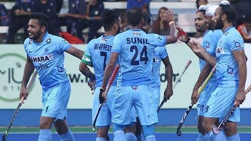 India maintained their hopes of progressing with a win against the hosts